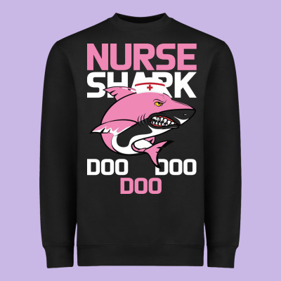 Nurse Shark Doo Doo Doo Heavyweight Sweatshirt Designed By Bettercallsaul