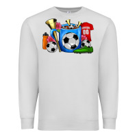 Dove Grey Soccer Coffee Mug Premium Sweatshirt - FaDigitalArtStudio