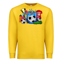 Lemon Soccer Coffee Mug Premium Sweatshirt - FaDigitalArtStudio