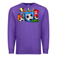 Purple Soccer Coffee Mug Premium Sweatshirt - FaDigitalArtStudio