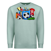 Seafoam Soccer Coffee Mug Premium Sweatshirt - FaDigitalArtStudio
