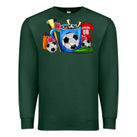 Sports Green Soccer Coffee Mug Premium Sweatshirt - FaDigitalArtStudio