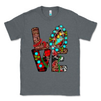 Charcoal Heather christmas love Classic Tee - JahusDesignShop