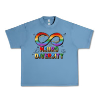 Pebble Blue neurodiversity Urban Heavy Tee - JahusDesignShop
