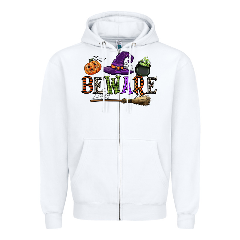 Beware Zipper Hoodie by CowGirlArtShop | Teevron
