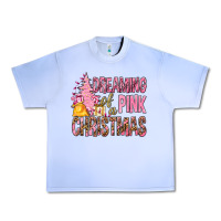 Grape Ice Dreaming Of A Pink Christmas Urban Heavy Tee - BundleAndBundleShop