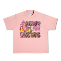 Salmon Dreaming Of A Pink Christmas Urban Heavy Tee - BundleAndBundleShop