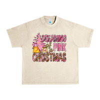 Sandshell Dreaming Of A Pink Christmas Urban Heavy Tee - BundleAndBundleShop