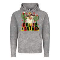 Cloud Rock feliz navidad mexican santa Vintage Hoodie - MaliasSmallBusiness