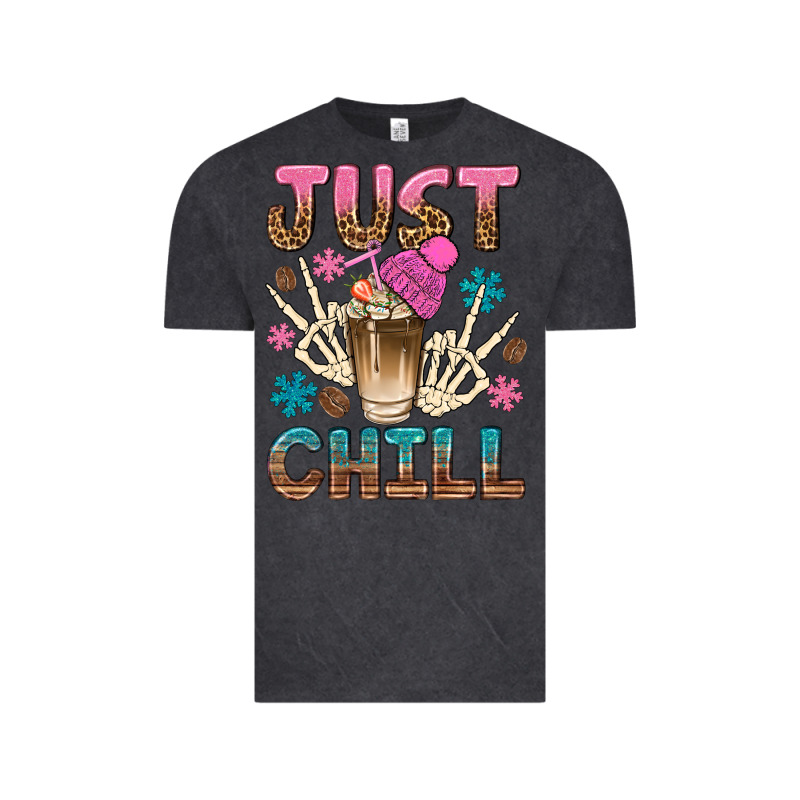 Just Chill With Coffee Bean Bbs Vintage Tee by BundleAndBundleShop | Teevron