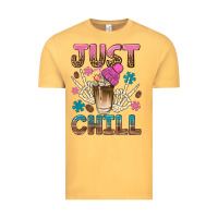 Vintage Mustard just chill with coffee bean bbs Vintage Tee - BundleAndBundleShop