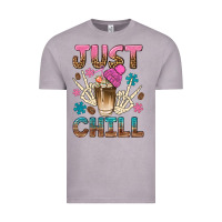 Vintage Zinc just chill with coffee bean bbs Vintage Tee - BundleAndBundleShop