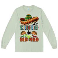 Matcha cinco de dirinko sombrero Long Sleeve Tee - BarkalooDesign