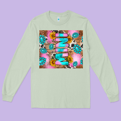 Western Mini Long Sleeve Tee Designed By Ranaportraitstore