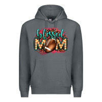 Rock blessed american football mom lightbulb letters Premium Hoodie - OliviaCreatesArt