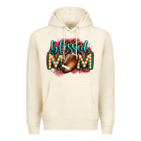 Tofu blessed american football mom lightbulb letters Premium Hoodie - OliviaCreatesArt