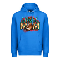 True Royal blessed american football mom lightbulb letters Premium Hoodie - OliviaCreatesArt