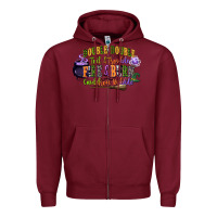 Burgundy double double toil and trouble fire and burn cauld Zipper Hoodie - CowGirlArtShop