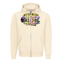 Double Double Toil And Trouble Fire And Burn Cauld Zipper Hoodie | Teevron