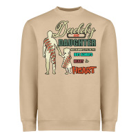 Mushroom Daddy And Daughter Not Always Eye To Eye But Always Heart To Heart Heavyweight Sweatshirt - Bettercallsaul