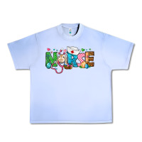 Grape Ice Easter Nurse Urban Heavy Tee - BundleAndBundleShop