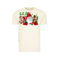 Vintage Arctic let it snow with snowman Vintage Tee - BundleAndBundleShop