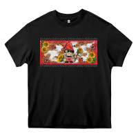 Black ladybug gnomies license plate template Heavy Core Tee - BarkalooDesign