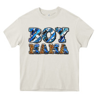 Cream boy mama Heavy Core Tee - AdoDesignShop