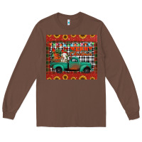 Chestnut merry christmas farm truck tumbler Long Sleeve Tee - Jasminsmagicworld
