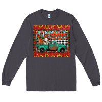 Smoke merry christmas farm truck tumbler Long Sleeve Tee - Jasminsmagicworld