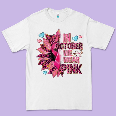 In October We Wear Pink Premium Tee Designed By Nancycooperartshop