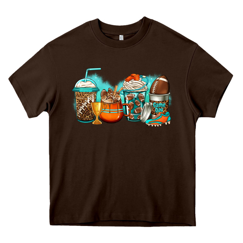 American Football Coffee Heavy Core Tee by Jasminsmagicworld | Teevron