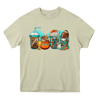 Mossy American football coffee Heavy Core Tee - Jasminsmagicworld