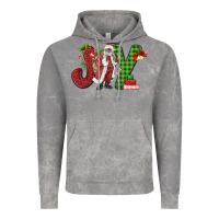 Cloud Rock Joy Black Santa Vintage Hoodie - MaliasSmallBusiness