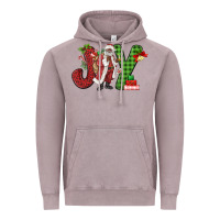 Vintage Zinc Joy Black Santa Vintage Hoodie - MaliasSmallBusiness