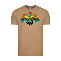 Vintage Coffee thunderbird wild soul Vintage Tee - JahusDesignShop