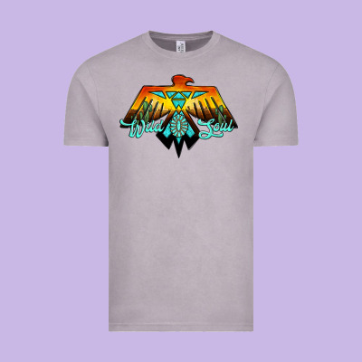 Thunderbird Wild Soul Vintage Tee Designed By Jahusdesignshop