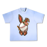 Grape Ice Baseball Easter Bunny Urban Heavy Tee - BundleAndBundleShop