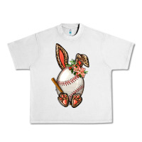 Lunar Rock Baseball Easter Bunny Urban Heavy Tee - BundleAndBundleShop