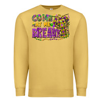Antique Gold Come at me breaux Premium Sweatshirt - FaDigitalArtStudio