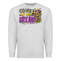 Dove Grey Come at me breaux Premium Sweatshirt - FaDigitalArtStudio