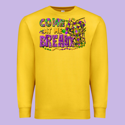 Come At Me Breaux Premium Sweatshirt Designed By Fadigitalartstudio