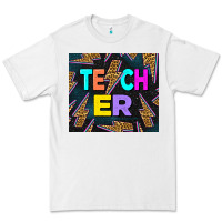 White Teacher Day Premium Tee - LillyAllenDesigns
