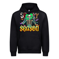 Black Spooky Season Urban Hoodie - CowhideDigitalArt