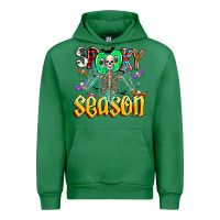 Emerald Spooky Season Urban Hoodie - CowhideDigitalArt