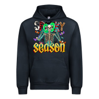 Navy Spooky Season Urban Hoodie - CowhideDigitalArt