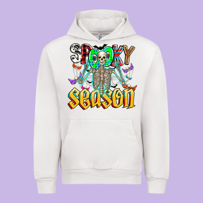Spooky Season Urban Hoodie Designed By Cowhidedigitalart