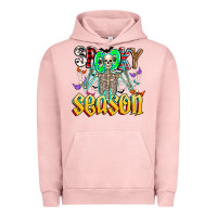Pigment Salmon Spooky Season Urban Hoodie - CowhideDigitalArt