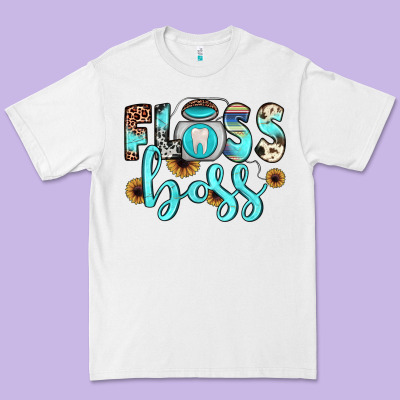Floss Boss Premium Tee Designed By Jahusdesignshop