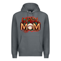 Rock blessed baseball mom lightbulb letters Premium Hoodie - OliviaCreatesArt